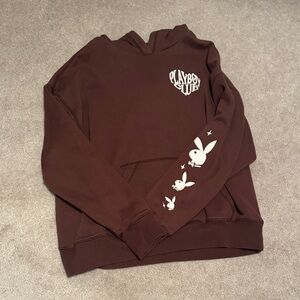 Pacsun PLAYBOY Chocolate Brown Hoodie